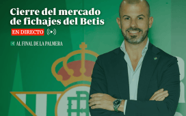 Mercado de fichajes del Betis, en directo: altas, bajas, movimientos y a qué hora es el cierre hoy Mercado de fichajes del Betis, en directo: altas, bajas, movimientos y a qué hora es el cierre hoy