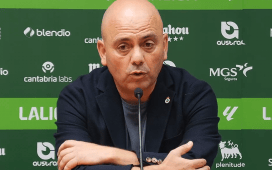 Chema Aragón, director deportivo del Racing, sobre las cifras del traspaso de Pablo García: «No es la cantidad, ni mucho menos, que se ha dicho» Chema Aragón, director deportivo del Racing, sobre las cifras del traspaso de Pablo García: «No es la cantidad, ni mucho menos, que se ha dicho»