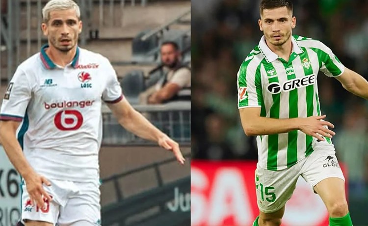 El reencuentro del Betis con Perraud, titular en el Lille El reencuentro del Betis con Perraud, titular en el Lille