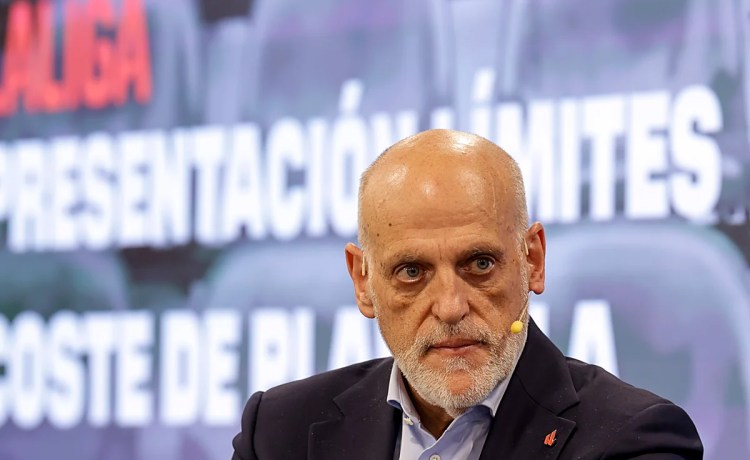 Tebas y LaLiga analizan el límite del Betis y su posible incremento por la Champions Tebas y LaLiga analizan el límite del Betis y su posible incremento por la Champions
