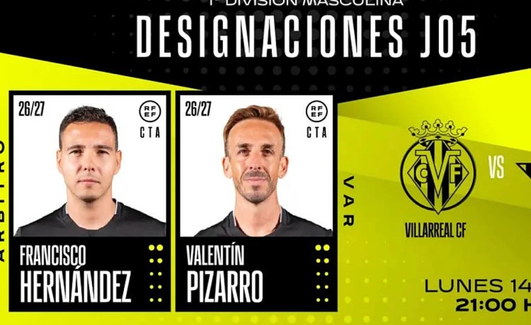 Tres derrotas verdiblancas en cinco partidos con Hernández Maeso, árbitro del Villarreal – Betis Tres derrotas verdiblancas en cinco partidos con Hernández Maeso, árbitro del Villarreal – Betis