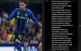 Abde alza la voz: «En ningún momento se ha utilizado la camiseta de Ceuta con un objetivo político o de desprecio» Abde alza la voz: «En ningún momento se ha utilizado la camiseta de Ceuta con un objetivo político o de desprecio»
