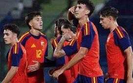 Ángel Ortiz vuelve a tener minutos con la sub 21 en la apabullante victoria ante San Marino Ángel Ortiz vuelve a tener minutos con la sub 21 en la apabullante victoria ante San Marino