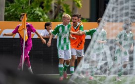 El Betis, campeón de LaLiga Futures tras imponerse a River Plate en la final del torneo El Betis, campeón de LaLiga Futures tras imponerse a River Plate en la final del torneo