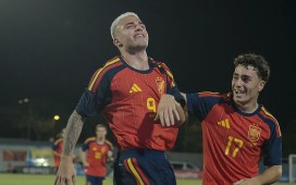Ángel Ortiz y Manu González, sin minutos en una noche estelar del exbético Pablo García con la sub 21 en Ibiza Ángel Ortiz y Manu González, sin minutos en una noche estelar del exbético Pablo García con la sub 21 en Ibiza