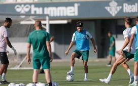 Pellegrini espera a los últimos internacionales y Antony se dosifica Pellegrini espera a los últimos internacionales y Antony se dosifica