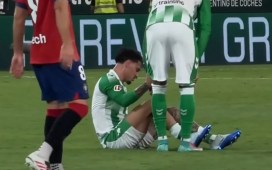 Pruebas para Antony, que acabó el choque ante Osasuna abatido por problemas musculares Pruebas para Antony, que acabó el choque ante Osasuna abatido por problemas musculares