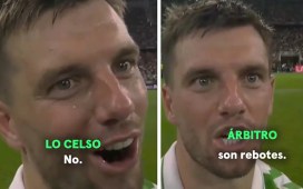 Las explicaciones de De Burgos a Lo Celso y su inquietante frase al VAR: «Cerro, chequéame la mano que es lo que me piden» Las explicaciones de De Burgos a Lo Celso y su inquietante frase al VAR: «Cerro, chequéame la mano que es lo que me piden»
