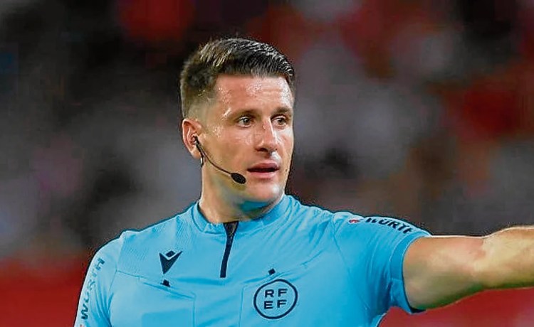 Díaz de Mera, árbitro del Celta – Betis Díaz de Mera, árbitro del Celta – Betis