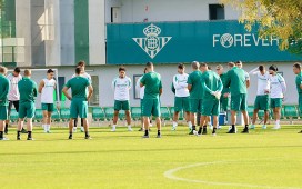 Junior e Ian Forns, novedades en el entrenamiento del Betis previo al duelo de Copa ante el Navalcarnero Junior e Ian Forns, novedades en el entrenamiento del Betis previo al duelo de Copa ante el Navalcarnero