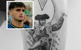 El tatuaje de Morante Jr. que homenajea a su padre El tatuaje de Morante Jr. que homenajea a su padre