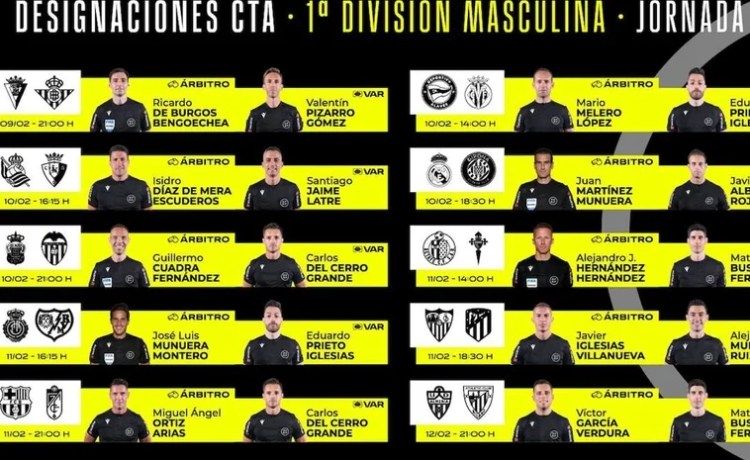De Burgos Bengoetxea, árbitro del Cádiz – Betis De Burgos Bengoetxea, árbitro del Cádiz – Betis