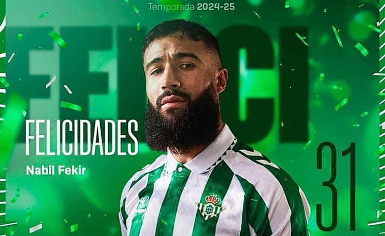 El Betis celebra en Austria el cumpleaños de Fekir El Betis celebra en Austria el cumpleaños de Fekir