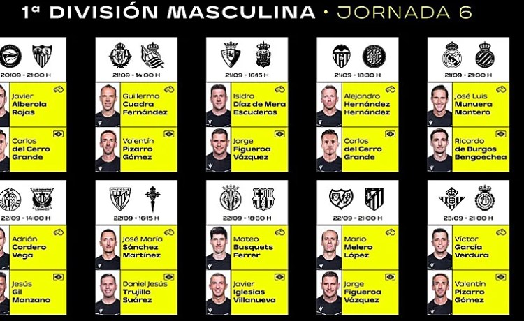 García Verdura, árbitro designado para el Betis – Mallorca García Verdura, árbitro designado para el Betis – Mallorca