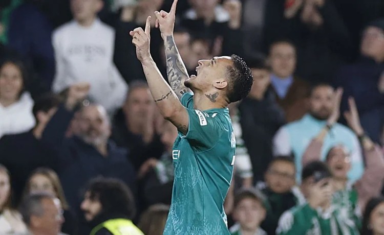 Antony, nominado a mejor jugador de febrero de LaLiga Antony, nominado a mejor jugador de febrero de LaLiga