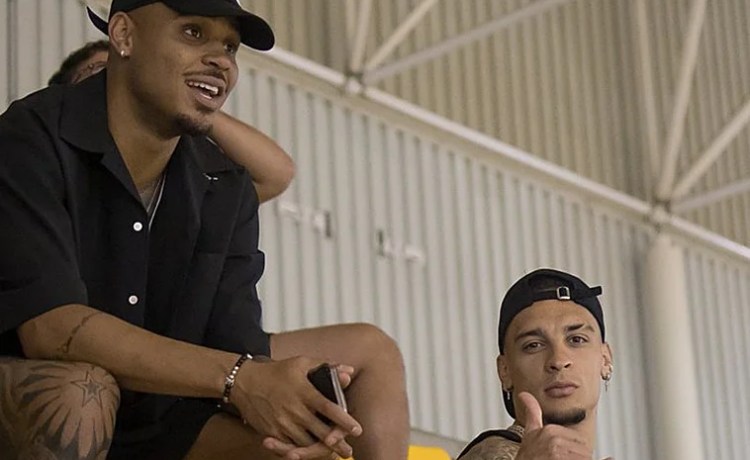 Natan y Antony apoyan al Betis Futsal Natan y Antony apoyan al Betis Futsal