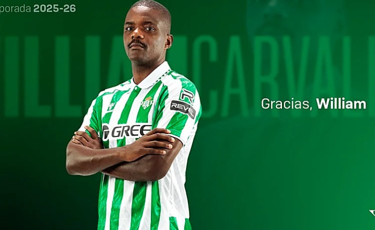 Oficial: El Betis anuncia la salida de William Carvalho Oficial: El Betis anuncia la salida de William Carvalho
