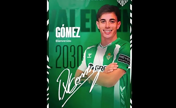 Oficial: Valentín Gómez, nuevo refuerzo para la defensa del Betis Oficial: Valentín Gómez, nuevo refuerzo para la defensa del Betis