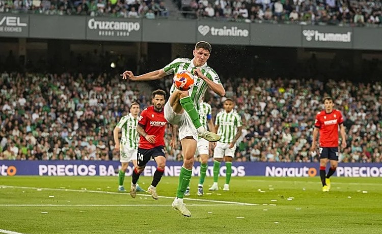 LaLiga anuncia el horario del Betis – Osasuna LaLiga anuncia el horario del Betis – Osasuna