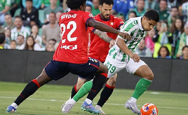 LaLiga modifica el horario del Betis – Osasuna LaLiga modifica el horario del Betis – Osasuna