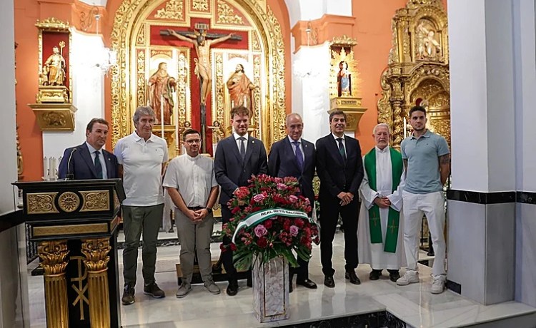 El Betis realizará su ofrenda floral de inicio de curso al Cristo de la Expiración del Museo El Betis realizará su ofrenda floral de inicio de curso al Cristo de la Expiración del Museo