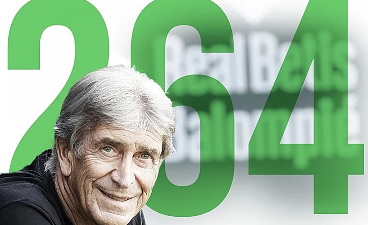 Pellegrini, el hombre récord del Betis Pellegrini, el hombre récord del Betis