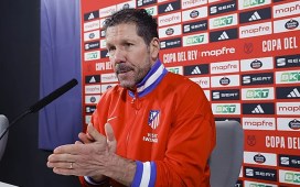 Simeone y el duelo de la Copa ante el Betis: «Va a ser duro, porque son un equipo que juega bien al fútbol» Simeone y el duelo de la Copa ante el Betis: «Va a ser duro, porque son un equipo que juega bien al fútbol»
