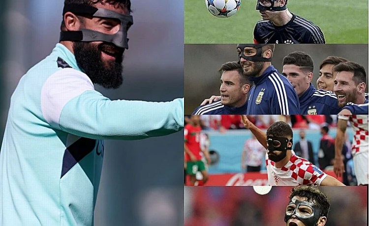 La máscara de Fekir: impresión 3D y versiones para jugar y entrenarse La máscara de Fekir: impresión 3D y versiones para jugar y entrenarse