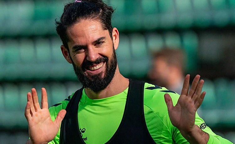 Isco comienza el entrenamiento con el grupo Isco comienza el entrenamiento con el grupo
