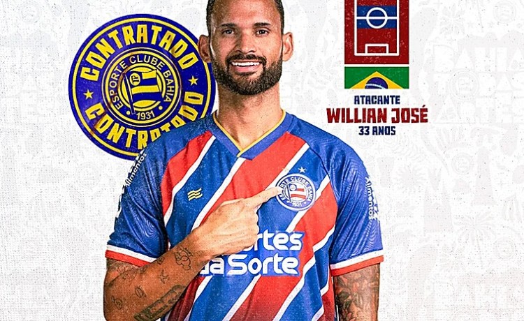 Willian José rescinde con el Spartak de Moscú seis meses después y firma por el Bahía Willian José rescinde con el Spartak de Moscú seis meses después y firma por el Bahía