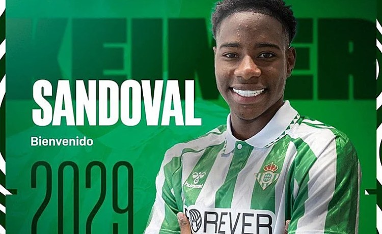El Betis cede a Keimer Sandoval al Estrella Roja El Betis cede a Keimer Sandoval al Estrella Roja