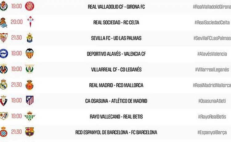 El Rayo Vallecano – Betis se jugará el jueves 15 de mayo El Rayo Vallecano – Betis se jugará el jueves 15 de mayo