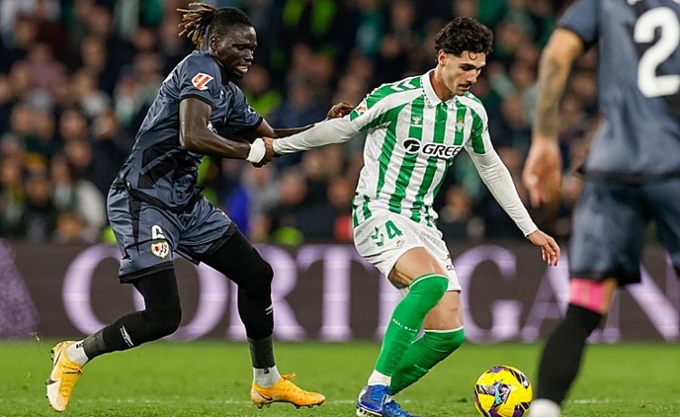Balance positivo para el Real Betis ante el Rayo Vallecano Balance positivo para el Real Betis ante el Rayo Vallecano