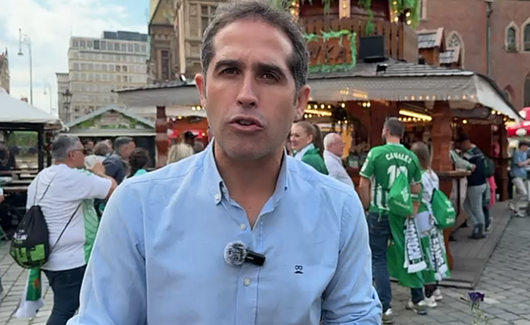 Mateo González: «Con Isco y Antony como líderes, el Betis quiere derrotar al Chelsea, un gigante europeo» Mateo González: «Con Isco y Antony como líderes, el Betis quiere derrotar al Chelsea, un gigante europeo»