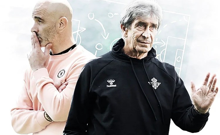 Los entrenadores de Betis y Chelsea: Cuando piden al alumno que desafíe al maestro Los entrenadores de Betis y Chelsea: Cuando piden al alumno que desafíe al maestro