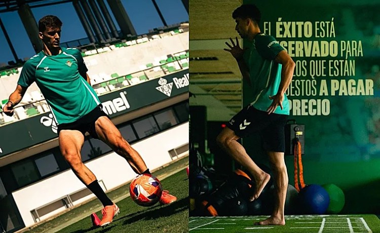 Diego Llorente acumula varios entrenamientos en el césped; Marc Roca sigue en el gimnasio Diego Llorente acumula varios entrenamientos en el césped; Marc Roca sigue en el gimnasio