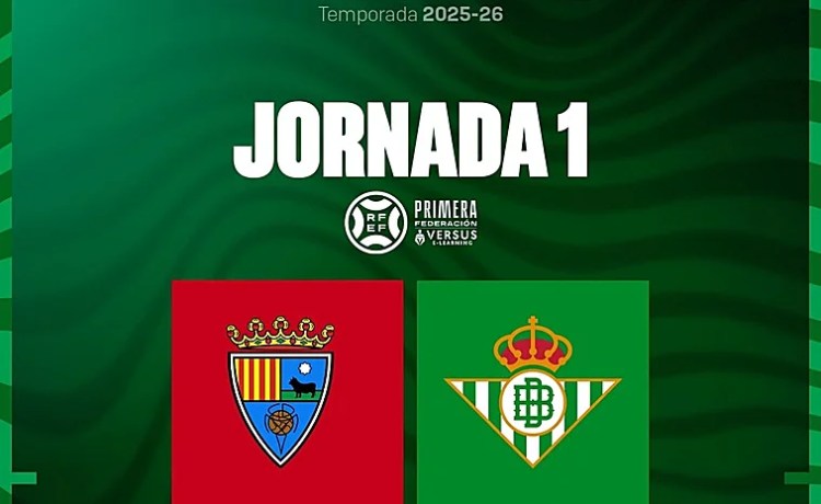 El Betis Deportivo se estrena el 31 de agosto ante el Teruel El Betis Deportivo se estrena el 31 de agosto ante el Teruel