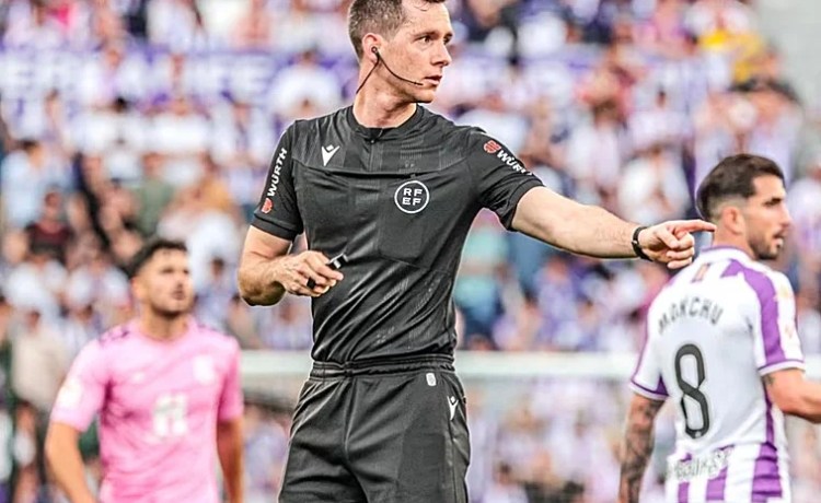 Galech Apezteguía, árbitro para el Espanyol – Betis Galech Apezteguía, árbitro para el Espanyol – Betis