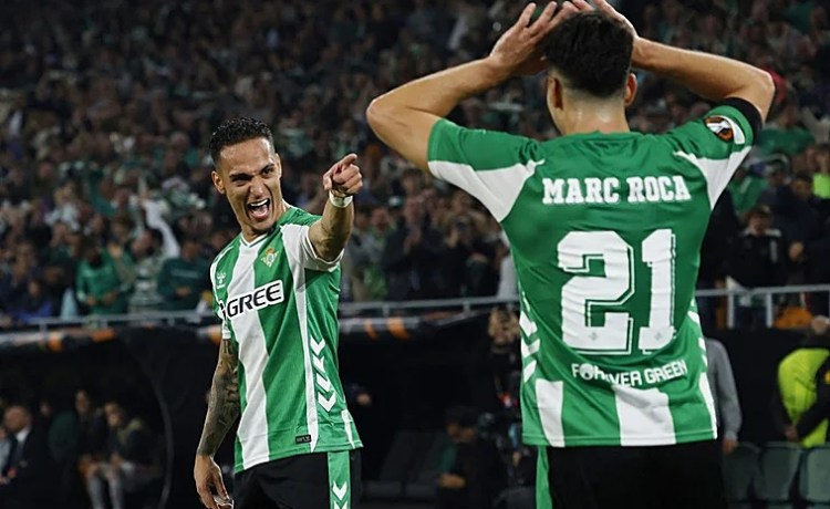 Betis – Olympique Lyon, las notas de los jugadores: el pase de Marc Roca hacia Antony es para enmarcar Betis – Olympique Lyon, las notas de los jugadores: el pase de Marc Roca hacia Antony es para enmarcar