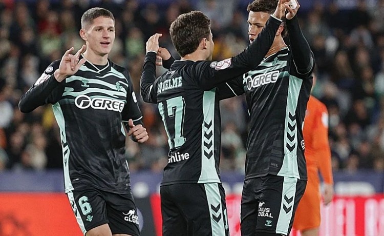 Torrent – Betis, las estadísticas del partido Torrent – Betis, las estadísticas del partido