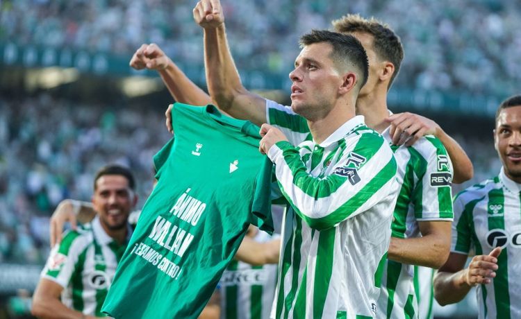 El mensaje de apoyo de la plantilla del Betis a William Carvalho El mensaje de apoyo de la plantilla del Betis a William Carvalho