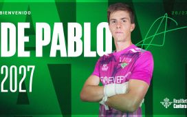 Álvaro de Pablo, nuevo jugador para el Betis Deportivo Álvaro de Pablo, nuevo jugador para el Betis Deportivo