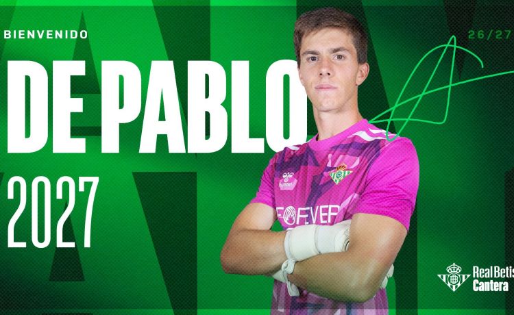 Álvaro de Pablo, nuevo jugador para el Betis Deportivo Álvaro de Pablo, nuevo jugador para el Betis Deportivo