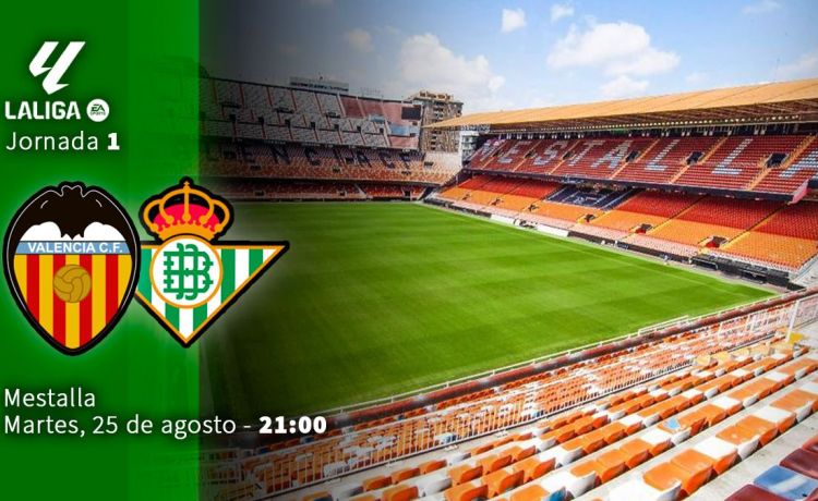 Valencia-Betis, es directo | resultado y minuto a minuto del partido de LaLiga Valencia-Betis, es directo | resultado y minuto a minuto del partido de LaLiga