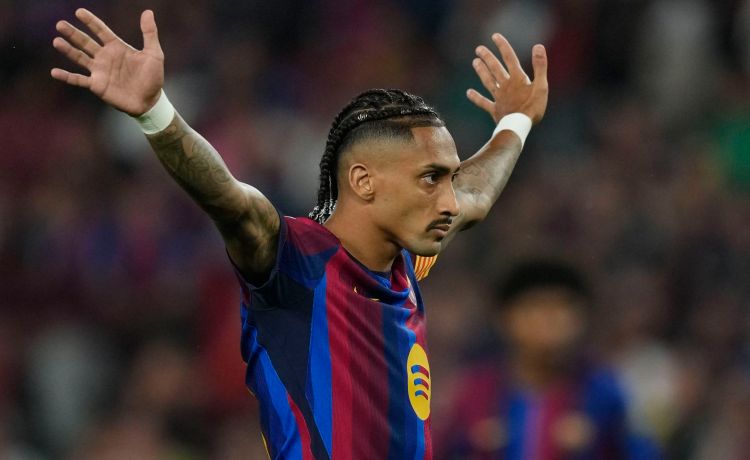 Vuelve Raphinha, que tiene el objetivo de estar en la Cartuja ante el Betis Vuelve Raphinha, que tiene el objetivo de estar en la Cartuja ante el Betis