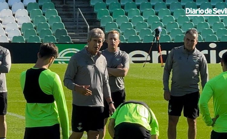Cuatro bajas en la última sesión del Betis para recibir al Copenhague Cuatro bajas en la última sesión del Betis para recibir al Copenhague