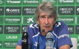 Pellegrini: «Sería una gran temporada acabar quinto y jugar en Europa por sexto año seguido» Pellegrini: «Sería una gran temporada acabar quinto y jugar en Europa por sexto año seguido»