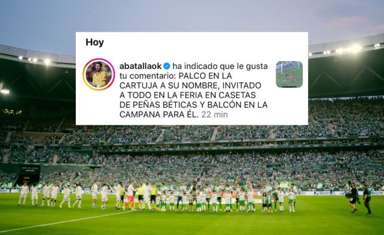El guiño de Batalla, portero del Rayo, a los béticos tras acercarles a la Champions League El guiño de Batalla, portero del Rayo, a los béticos tras acercarles a la Champions League