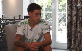 Valentín Gómez: «Ni en mis mejores sueños estaría jugando la Champions» Valentín Gómez: «Ni en mis mejores sueños estaría jugando la Champions»