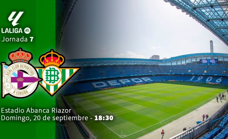 Deportivo-Betis, partido de Liga, en directo Deportivo-Betis, partido de Liga, en directo